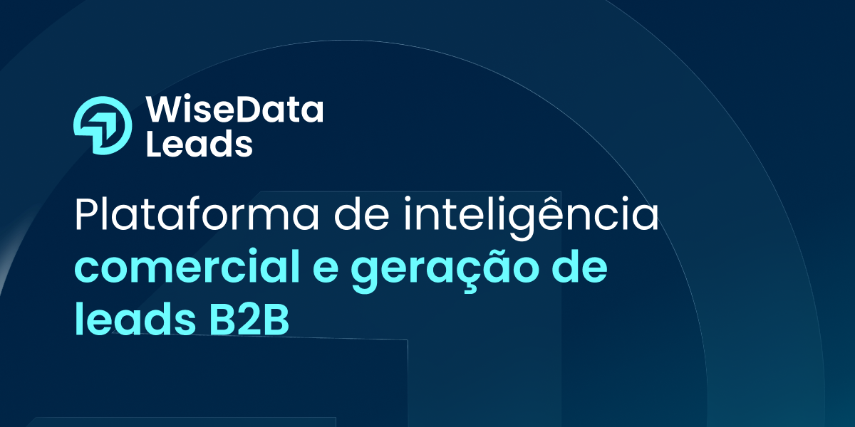 WiseData Leads - Plataforma de inteligência comercial e geração de leads B2B